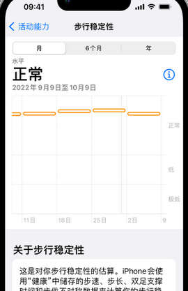 尚义iPhone手机维修如何在iPhone开启'步行稳定性通知'