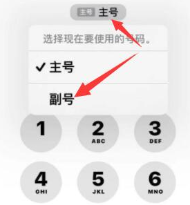 尚义苹果14维修店分享iPhone 14 Pro Max使用副卡打电话的方法 